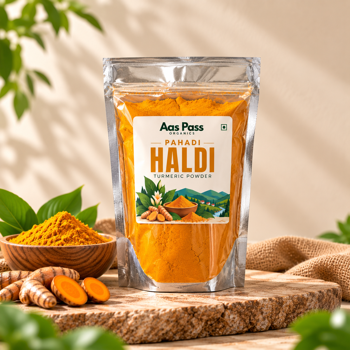 Pahadi Haldi ( Turmeric Powder )