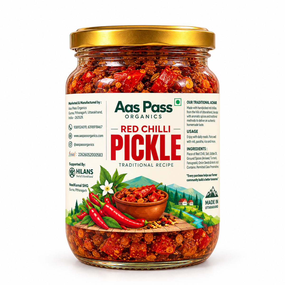Red Chilli Pickle
