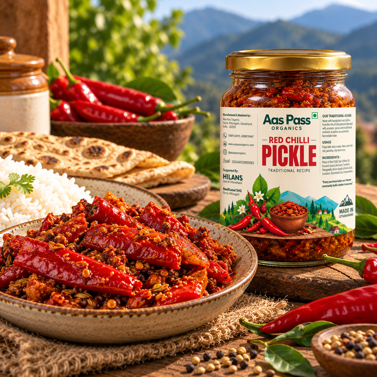 Red Chilli Pickle